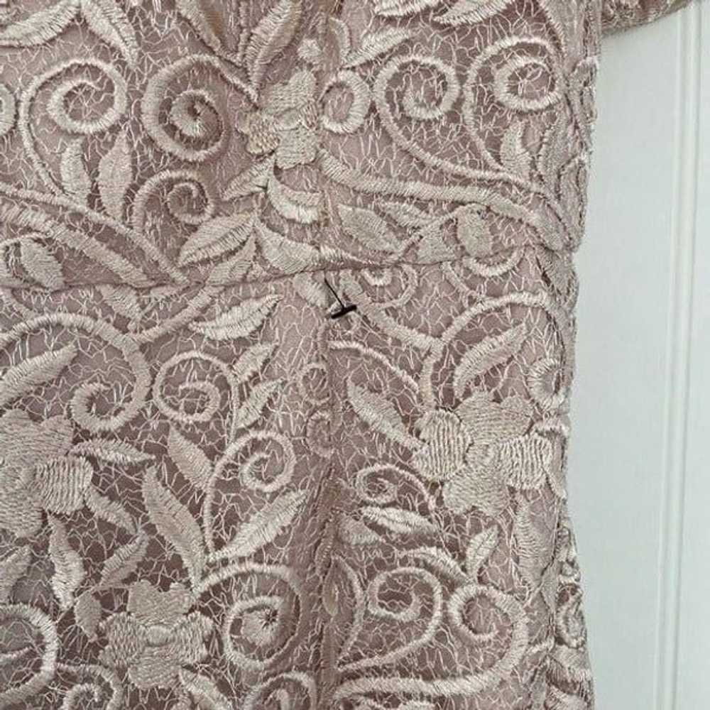 JS COLLECTIONS RIVER PUFF SLEEVE COLUMN GOWN NEW … - image 7