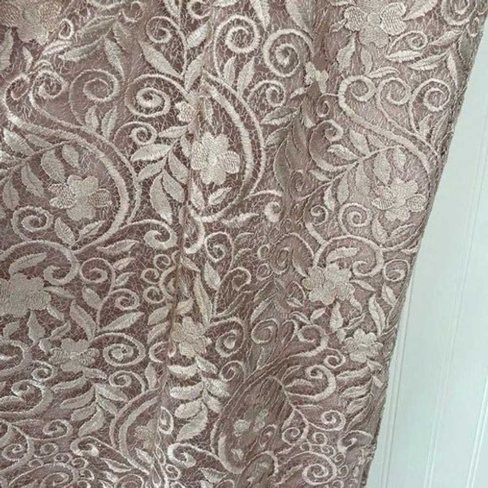 JS COLLECTIONS RIVER PUFF SLEEVE COLUMN GOWN NEW … - image 8