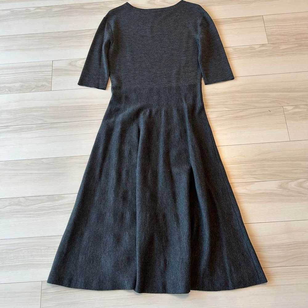 Drawer Dark Gray Knit Dress Size 1 - image 1