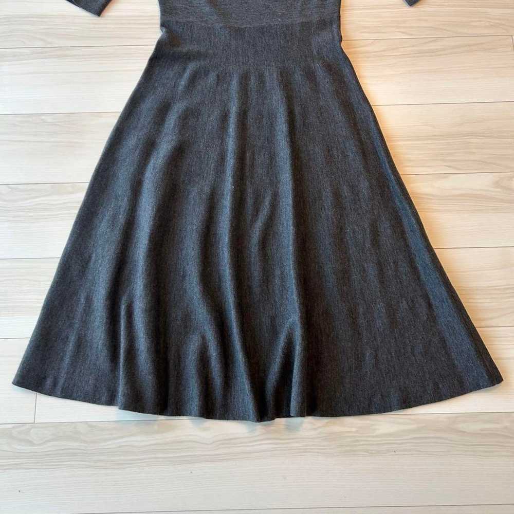 Drawer Dark Gray Knit Dress Size 1 - image 3