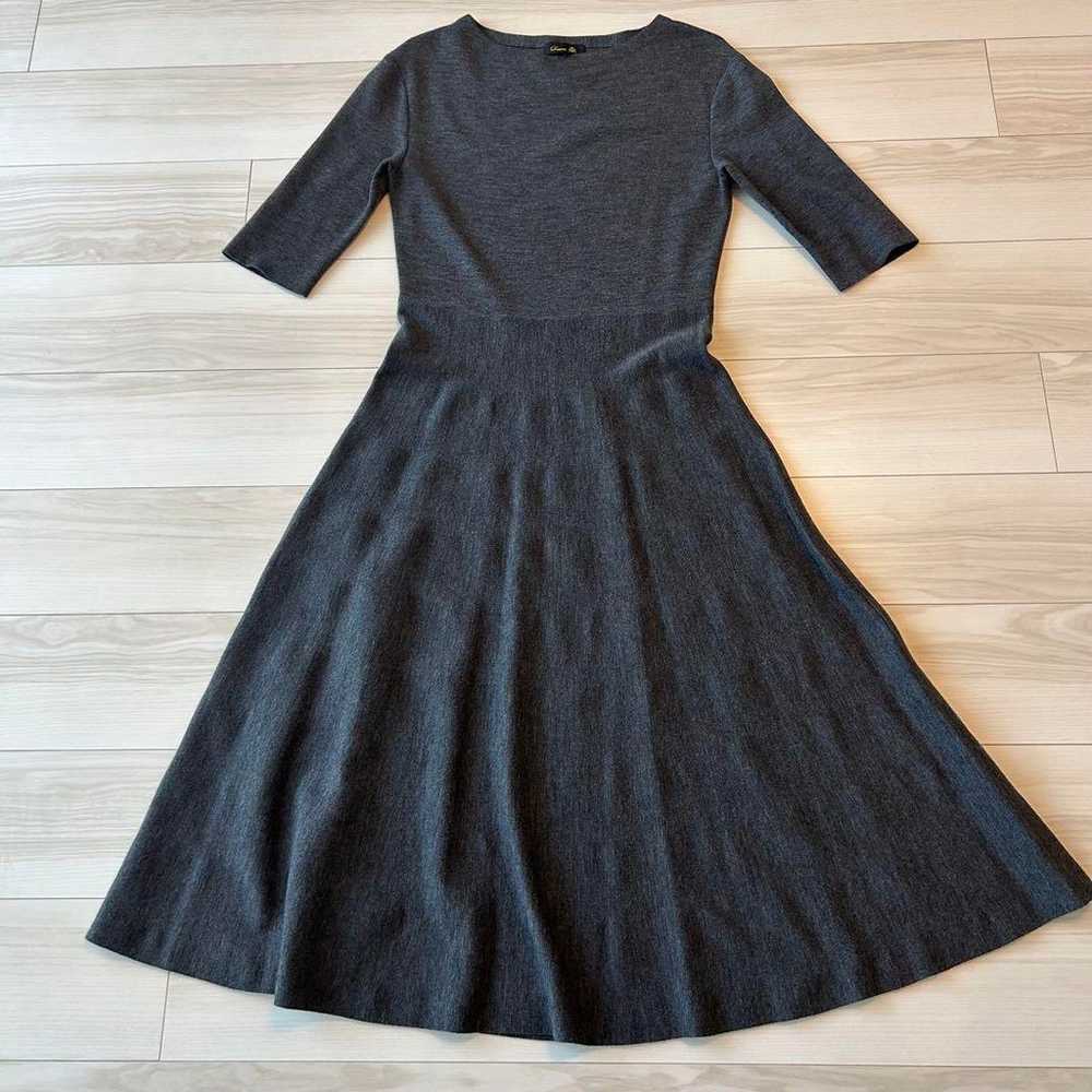 Drawer Dark Gray Knit Dress Size 1 - image 5