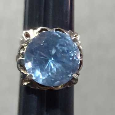 Antique 10k genuine blue spinel - image 1