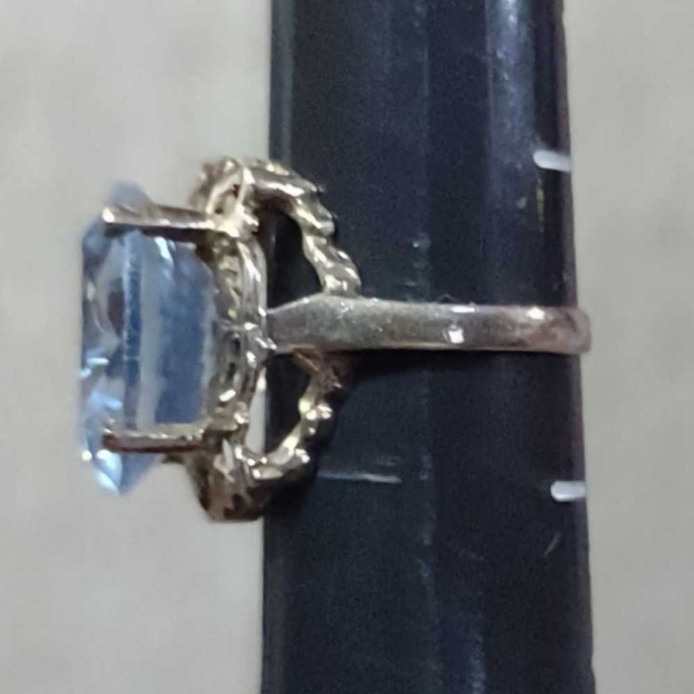 Antique 10k genuine blue spinel - image 3