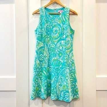 Lilly Pulitzer Seaspray Knit Jacquard Kent Dress … - image 1