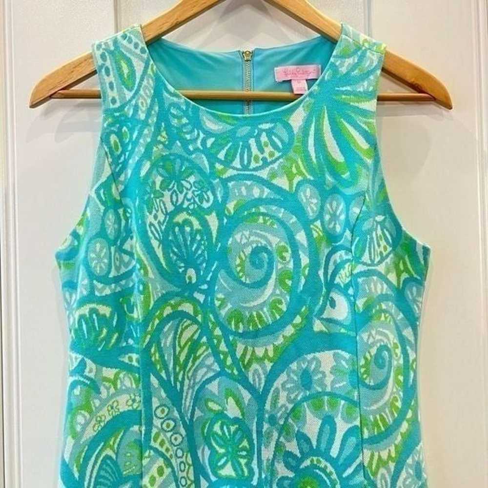 Lilly Pulitzer Seaspray Knit Jacquard Kent Dress … - image 2