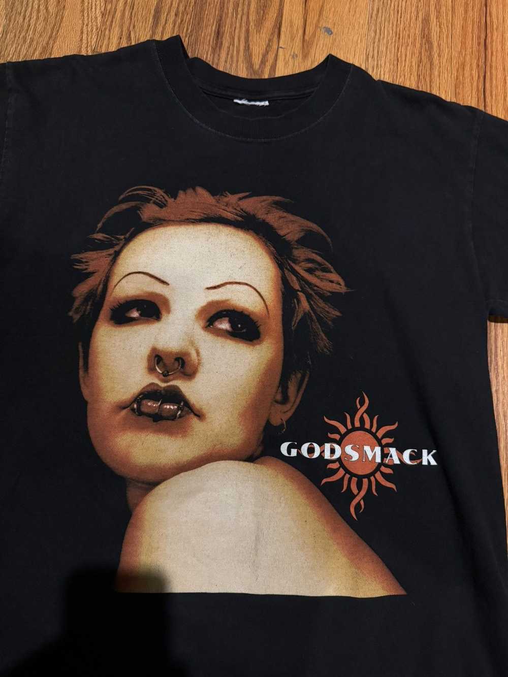 Band Tees × Vintage Vintage Godsmack t shirt - image 3