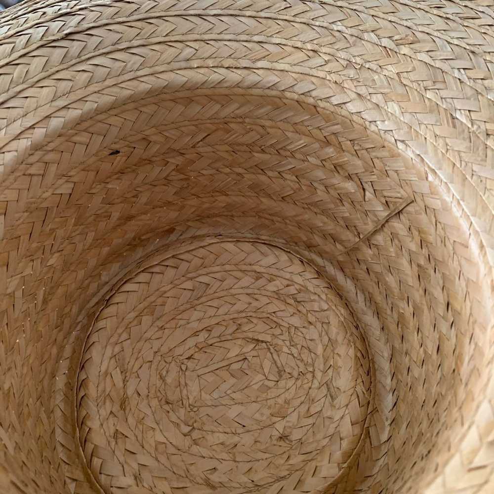 Vintage Straw Sun Hat - image 6