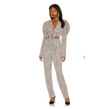 REVOLVE ANIMAL PRINT JUMPSUIT SMALL - image 1