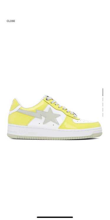 Bape × Ssense Bape-SSENSE exclusive Yellow Sta