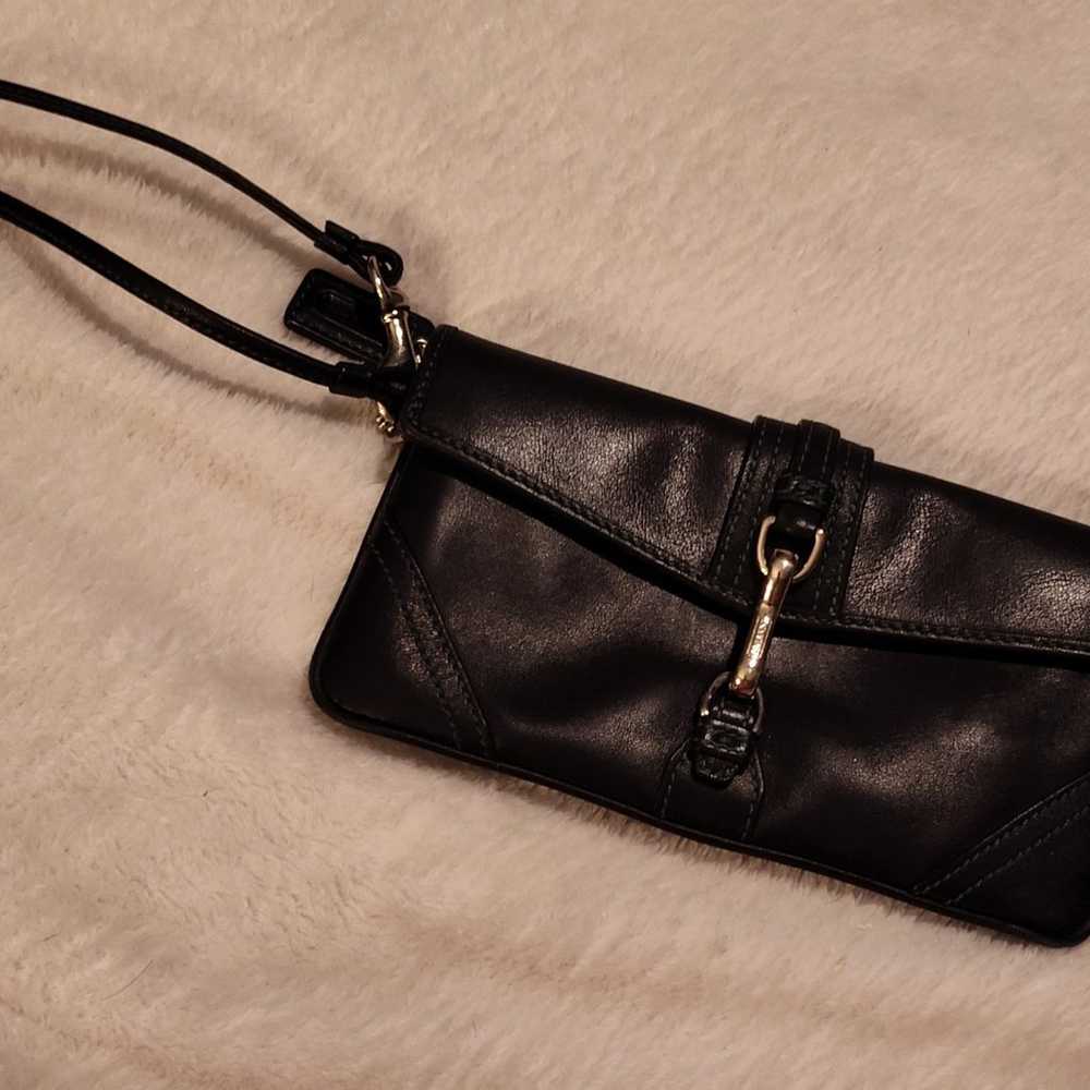 Vintage Coach Leather Wristlet - image 2