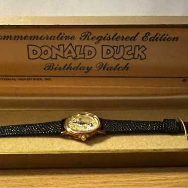 BRADLEY Watch Donald Duck BIRTHDAY EDITION VINTAGE