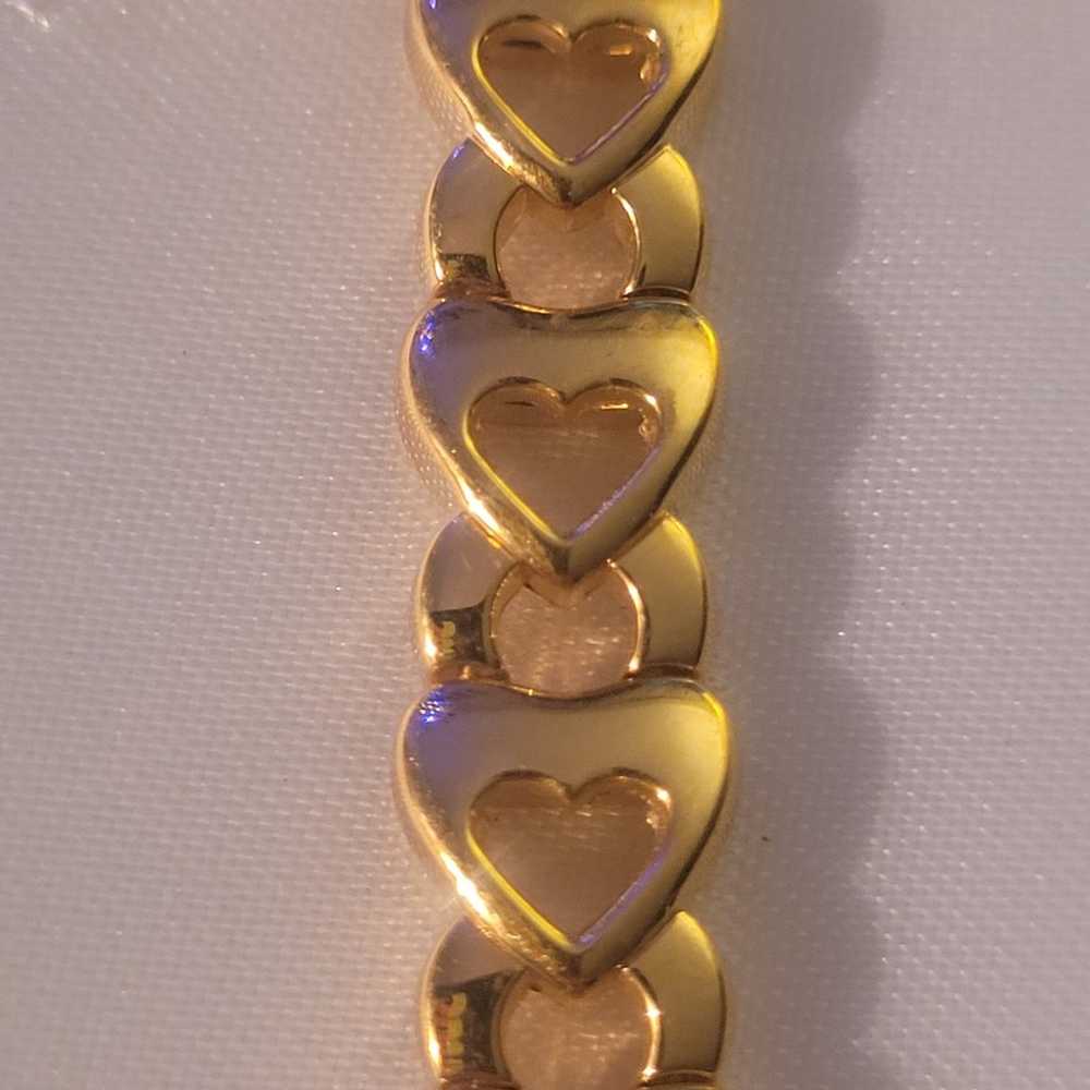 Rare Vintage Ladies Bulova Gold Heart Watch.  Exc… - image 11