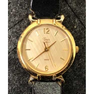 Vintage Timex Analog Watch Gold Tone - Not Tested - image 1