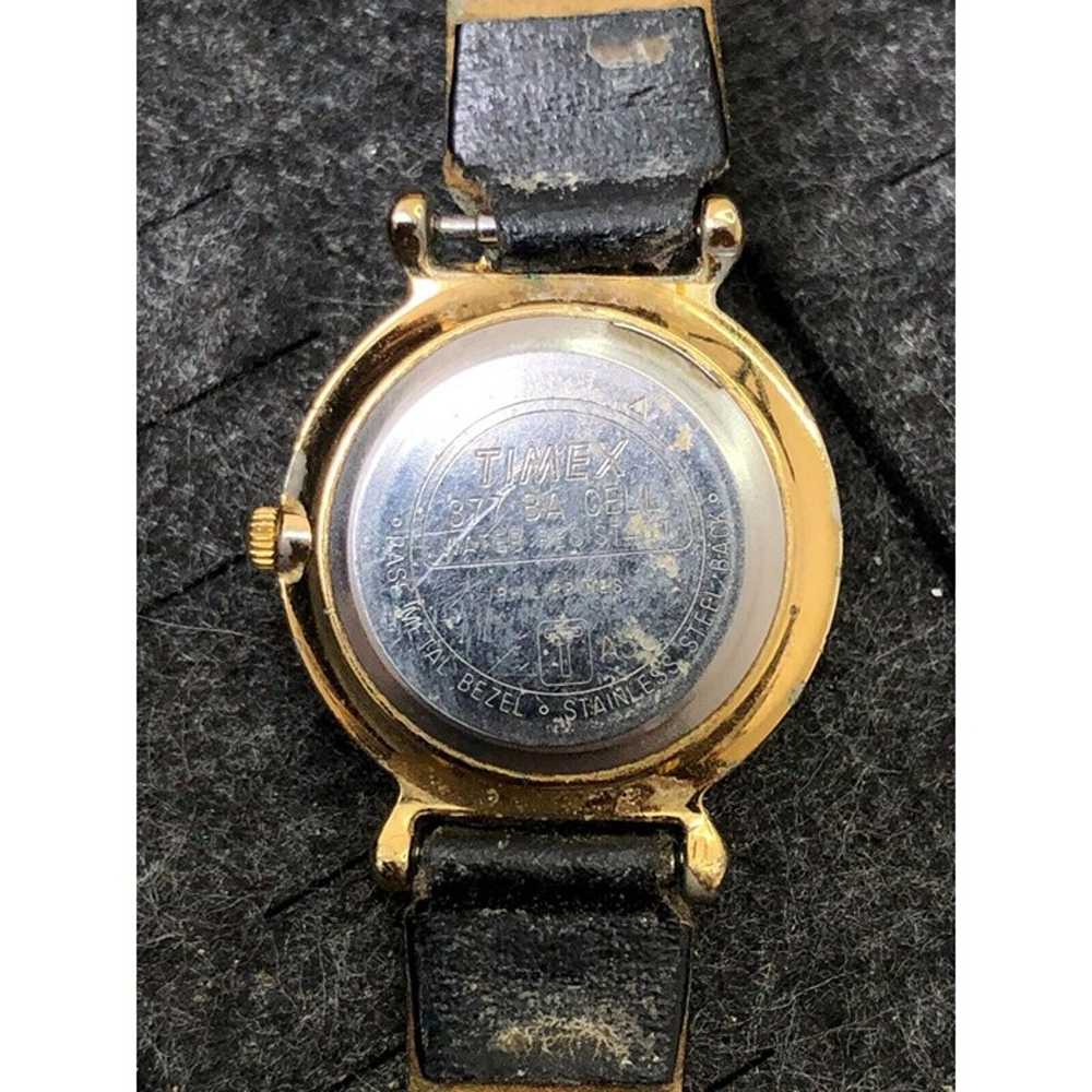 Vintage Timex Analog Watch Gold Tone - Not Tested - image 6