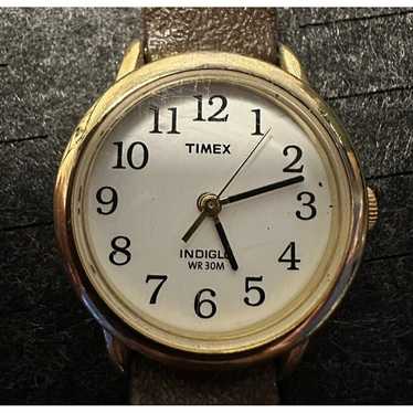 Vintage Timex Analog Watch Gold Tone WR30M - Not … - image 1