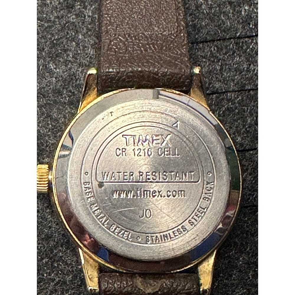 Vintage Timex Analog Watch Gold Tone WR30M - Not … - image 6