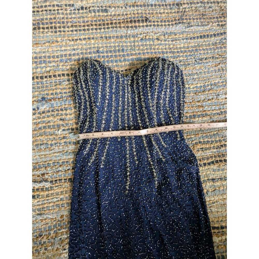 VTG Andretta Donatello Dress S Beaded Evening 100… - image 7