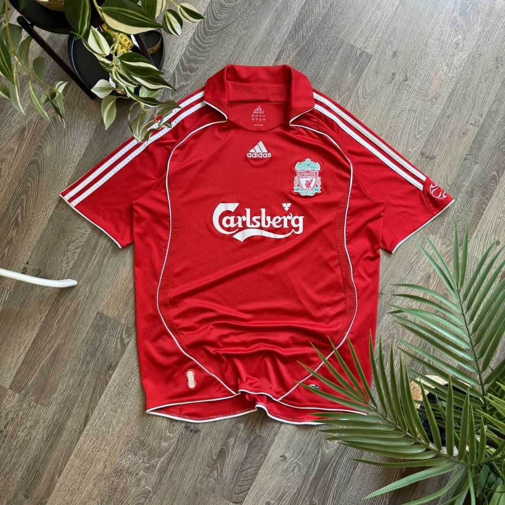 Adidas × Liverpool × Soccer Jersey Vintage Adidas… - image 1