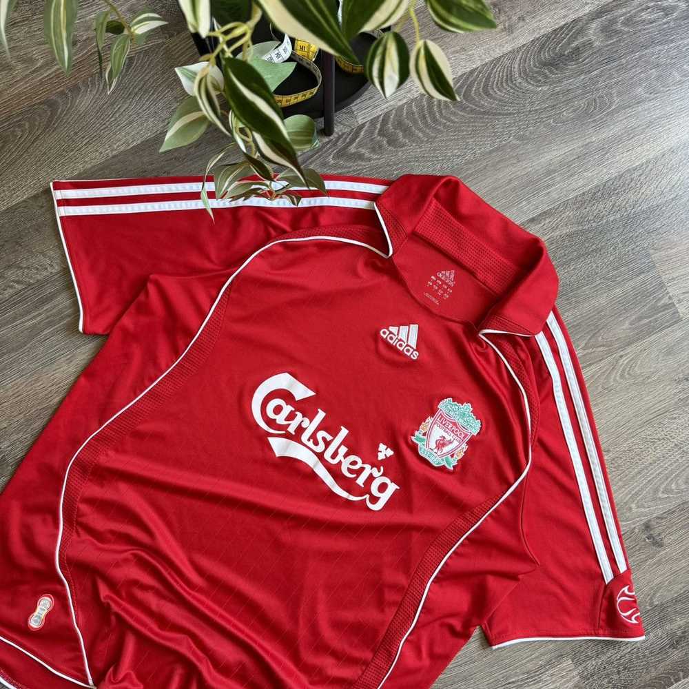 Adidas × Liverpool × Soccer Jersey Vintage Adidas… - image 2