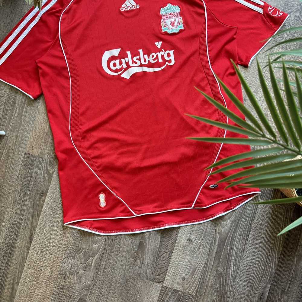 Adidas × Liverpool × Soccer Jersey Vintage Adidas… - image 9