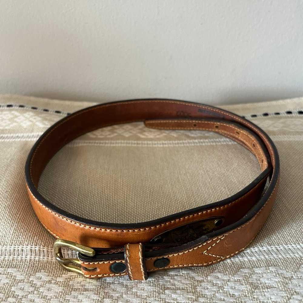 Vintage Jordache USA Leegin leather belt 32 small - image 1