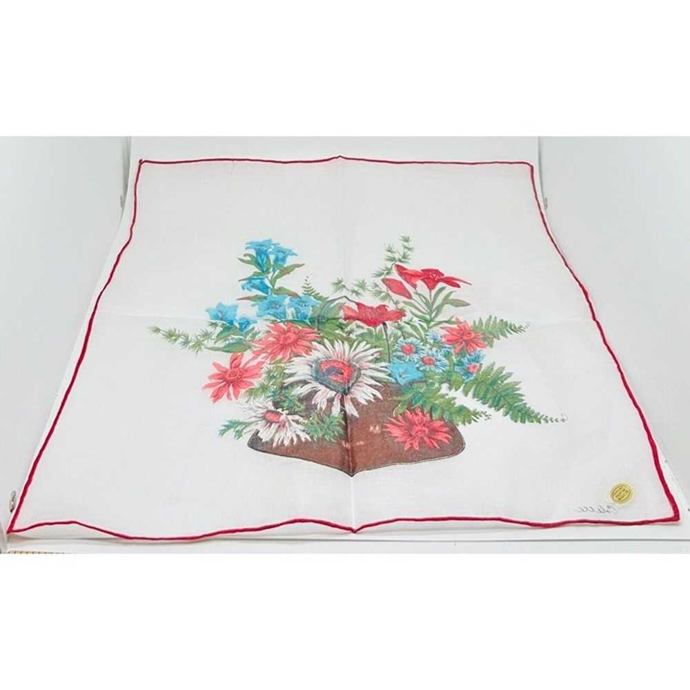 Vintage Colette Handkerchief Hankie Floral Bouque… - image 2