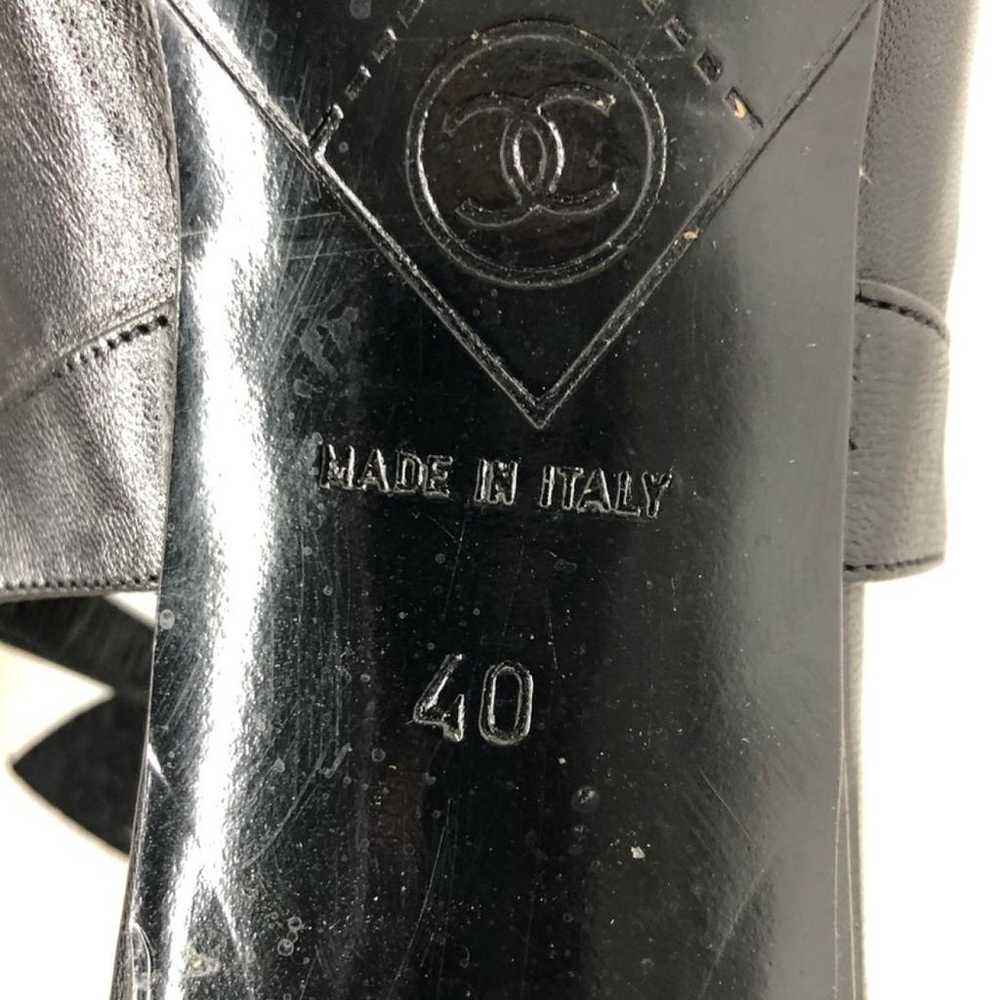 Chanel Leather heels - image 11