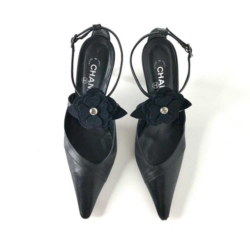 Chanel Leather heels - image 3