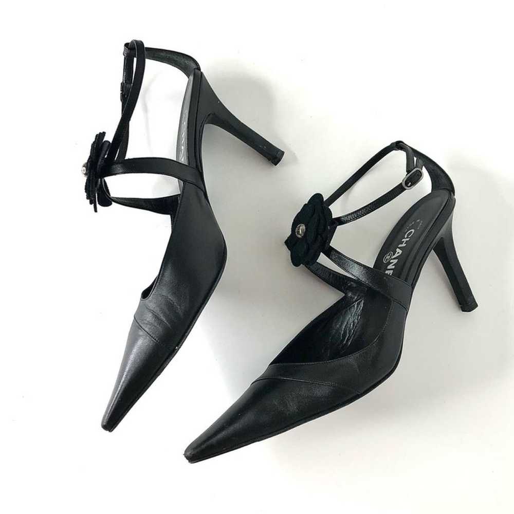 Chanel Leather heels - image 7