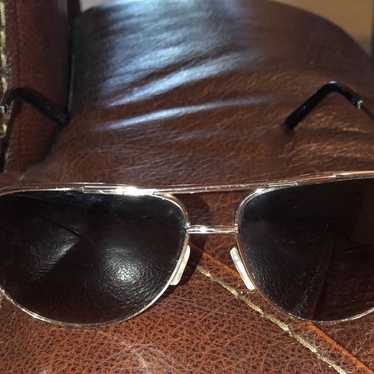 Sunglasses retro aviator unisex - image 1