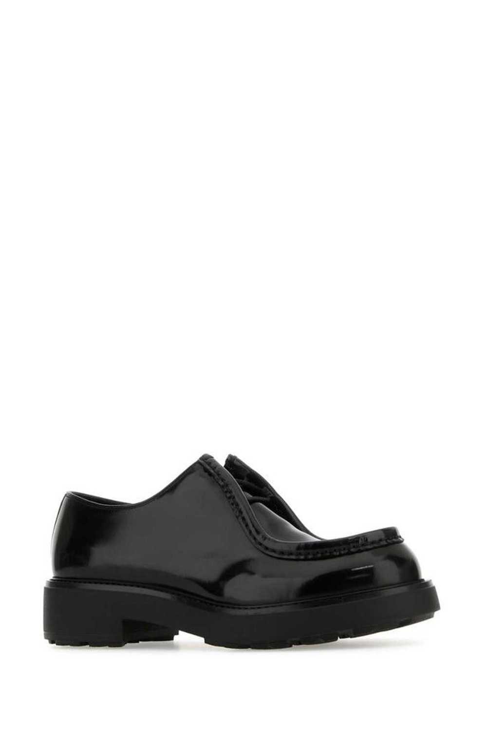 Prada Vitello Leather Diapason Lace-Up Oxfords - image 2