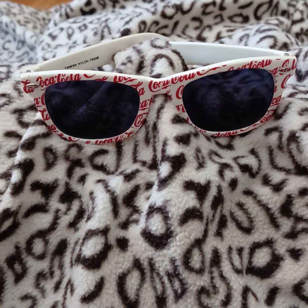 Vintage 80's "Coca Cola" Retro Sunglasses - image 12