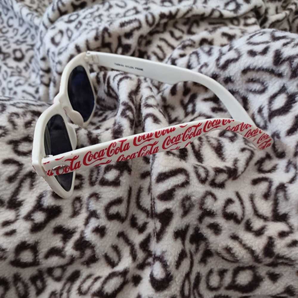 Vintage 80's "Coca Cola" Retro Sunglasses - image 7