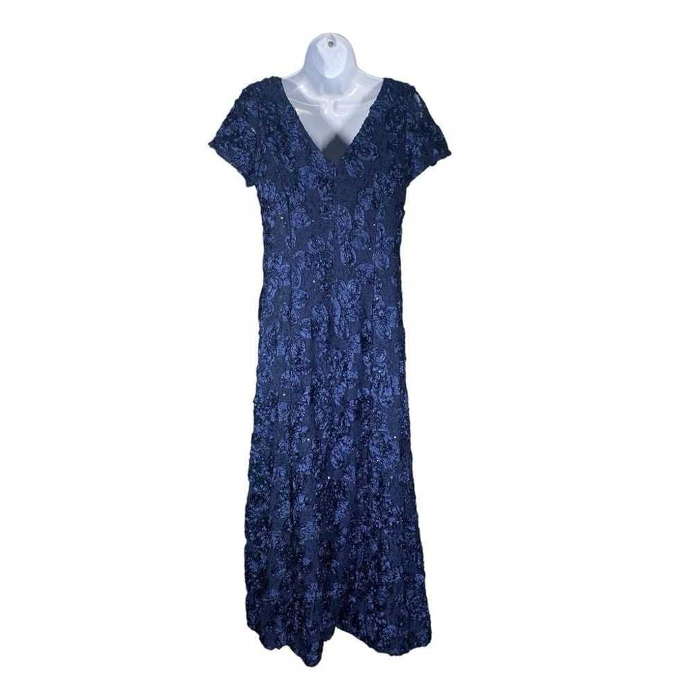 Alex Evenings Womens Rosette A-Line Gown with Seq… - image 8