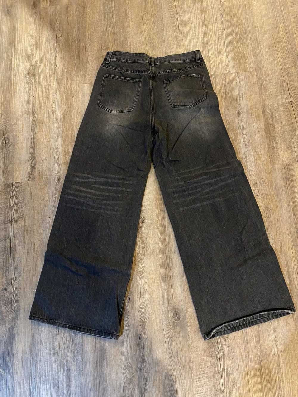 Vintage Public Target Black Washed Baggy Jeans - image 4