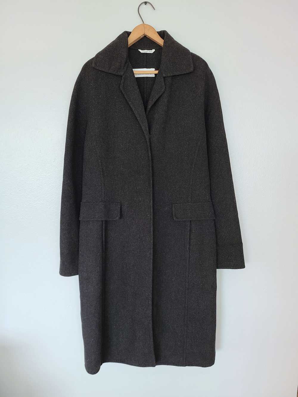 Max Mara 00's Stretch Wool Coat - image 1