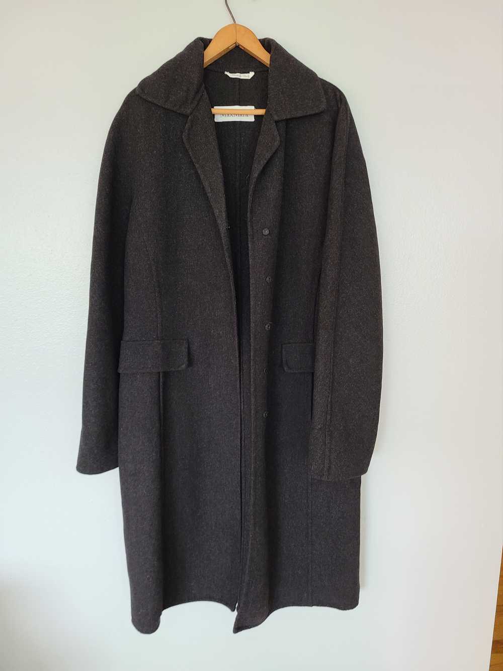 Max Mara 00's Stretch Wool Coat - image 2