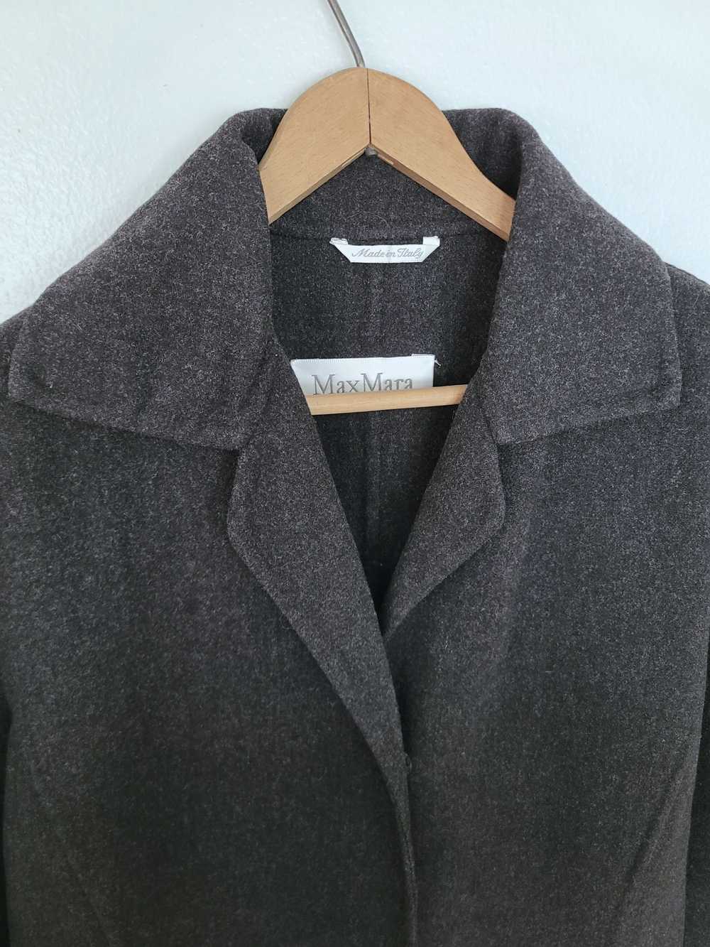 Max Mara 00's Stretch Wool Coat - image 5