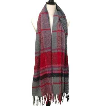 Juicy Couture Scarf Womens One Size Plaid Y2k 90s 