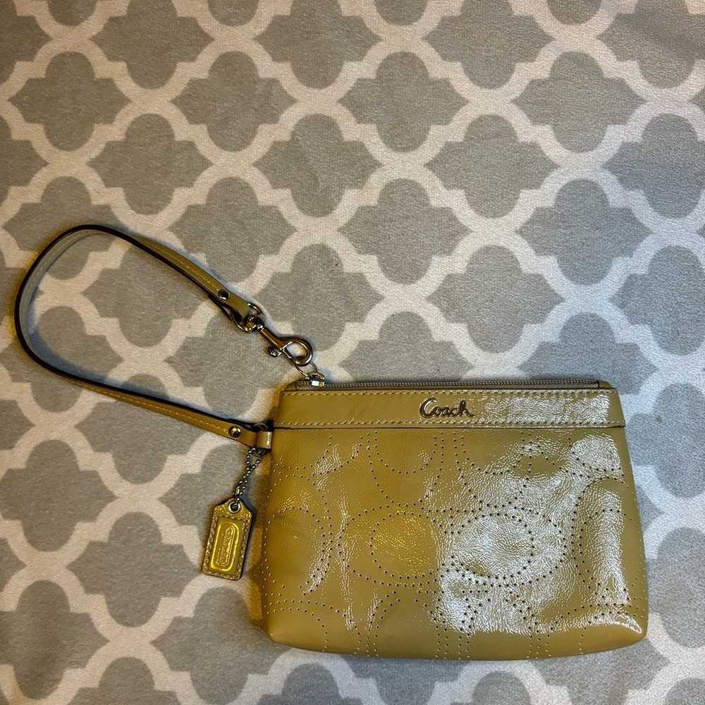 Vintage Coach Wristlet - image 1