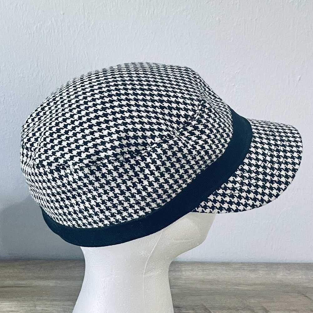 Vintage Playboy Women’s Houndstooth Hat Y2K S/M P… - image 5