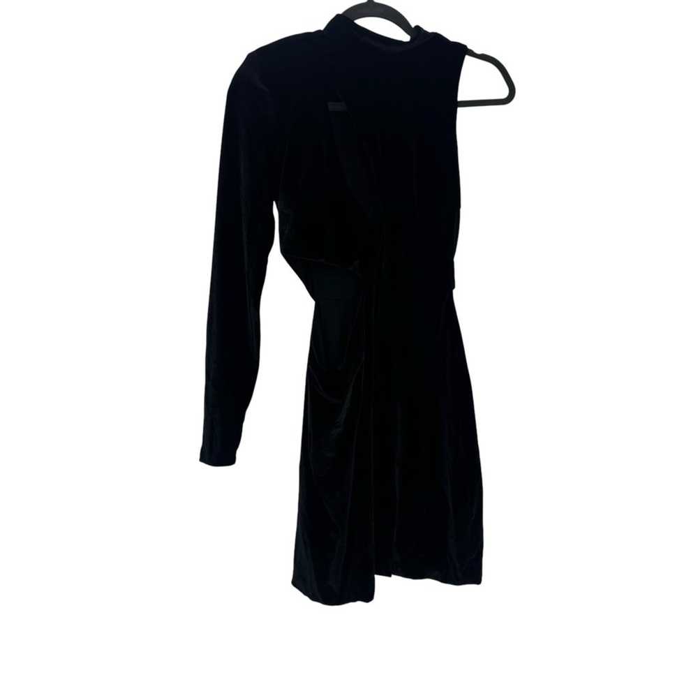 Bardot Stella Velour Mini Dress Long Sleeve Front… - image 6