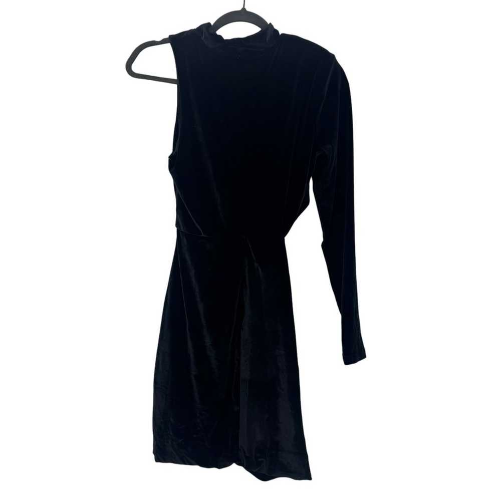 Bardot Stella Velour Mini Dress Long Sleeve Front… - image 7