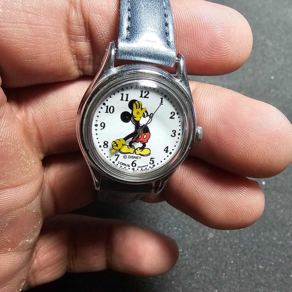 Vintage Lorus Ladies Disney MICKEY MOUSE Quartz W… - image 3