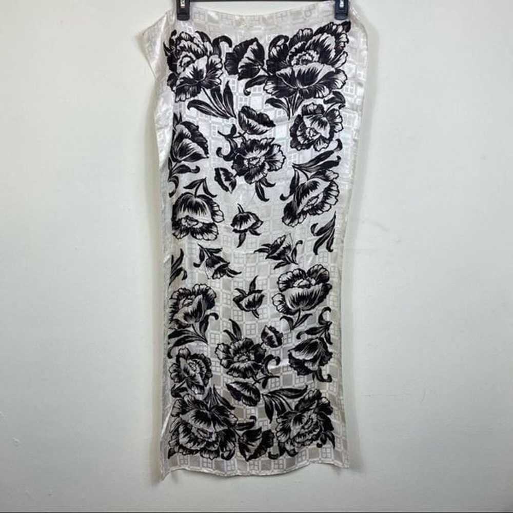 Vintage Floral Cottage Core Neck Scarf - image 2