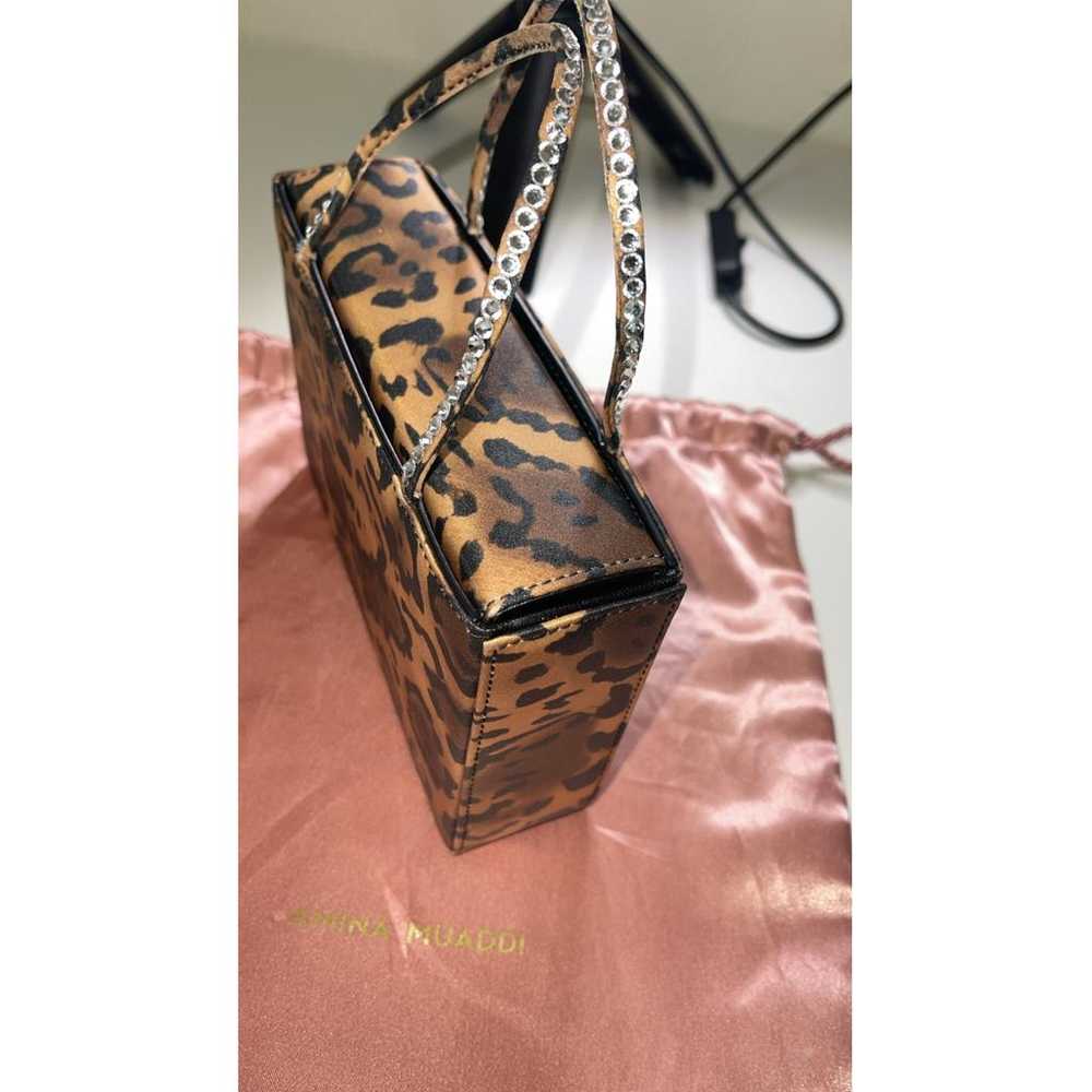 Amina Muaddi Amini Gilda silk mini bag - image 3