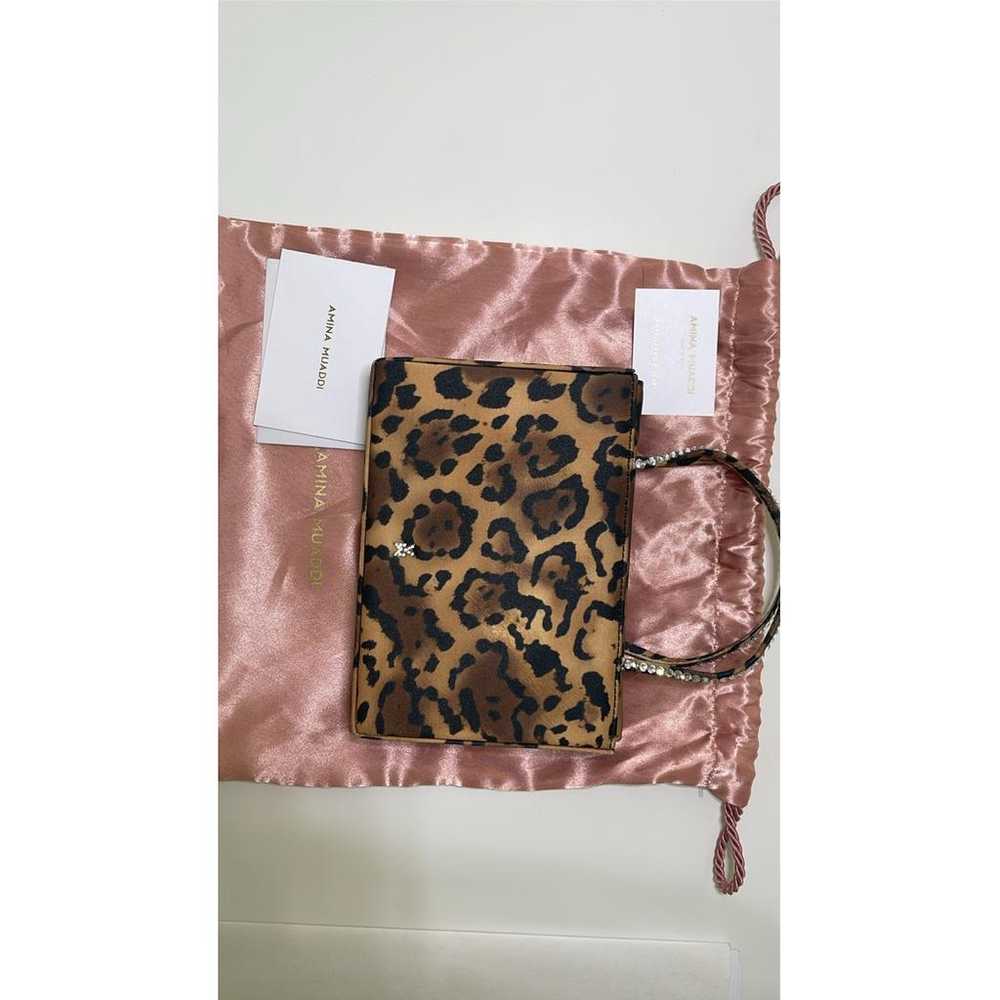 Amina Muaddi Amini Gilda silk mini bag - image 6