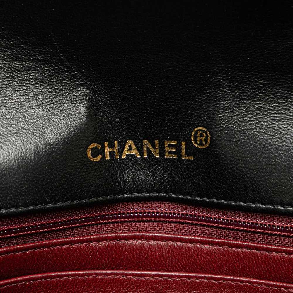 Black Chanel Small Lambskin Diana Flap Crossbody … - image 5