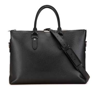 Black Louis Vuitton Taiga Anton Soft Briefcase Bus