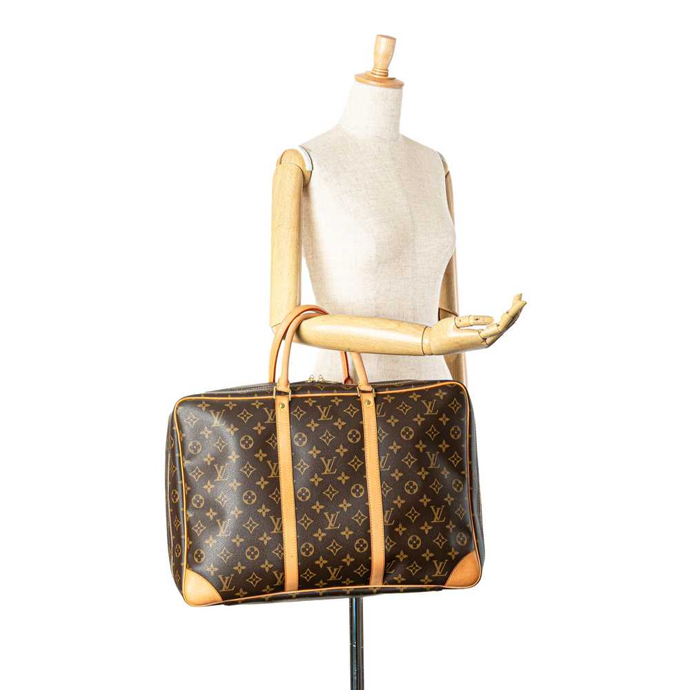 Brown Louis Vuitton Monogram Sirius 45 Travel Bag - image 8